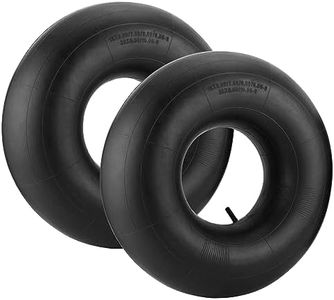 NIGOOLATA 20x8.00-8 Inner Tube 20x10-8, 20x8-8, 20x10.00-8 Replacement Tire Tubes with Straight Valve Stem (2-Pack) - for Mower, Tractor, Golf Cart, ATVs