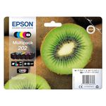 Epson 202 Kiwi Genuine Multipack, 5-colours Ink Cartridges, Claria Premium Ink, Black/Yellow/Magenta/Cyan, Standard Capacity