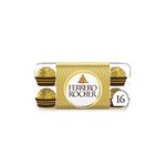 FERRERO ROCHER Fine Hazelnut Chocolate Gift Box, 16 Individually Wrapped Chocolates, 200g