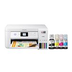 Epson Ecotank Et-2850 Wireless Color All-in-one Cartridge-free Supertank Printer with Scan, Copy and Auto 2-sided Printing – the Perfect Family Printer - White