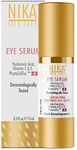 NIKA SKIN CARE - Eye Serum with Vitamin C & E, Hyaluronic Acid, Caffeine, and Swiss Apple Stem Cells - Day & Night