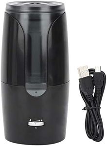 Taille-crayon électrique, taille-crayon électrique à piles et USB(Noir)