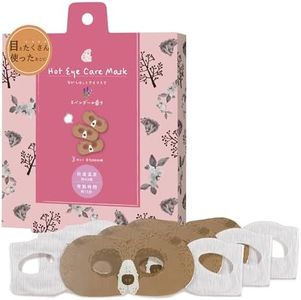 Honyarado Warm Eye Mask, Warm Eye Mask, Hot (Bear), Petite Gift