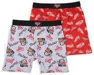 INTIMO Disney Mens' 2 Pack Cars Film Movie Boxers Underwear Boxer Briefs (XXX-Large)