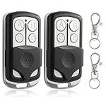 Keychain Garage Door Opener Remote Universal,for LiftMaster Chamberlain Craftsman Door Opener,373LM 973LM 81LM 893LM 893MAX 890MAX 953EV,2 Pack