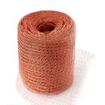 GERAWOO Pure Copper Mesh Rodent Pest Control, 33 Feet Fine Wire Mesh Roll for Mouse Hole Filler, Rat Snail Slug Deterrent & Trap for Indoors, Garden