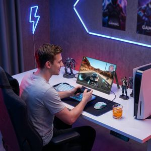 ARZOPA 16.1" 144Hz Portable Gaming Monitor – FHD HDR, Ultra Slim, Kickstand