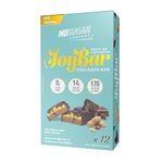 No Sugar Joybar Collagen Bar - Chocolate Peanut Butter - 0g Sugar, 14g Protein - Nourish Inside & Out - Low Calorie, High Protein Snack - Supports Skin, Hair, Nails & Joint Health - 12 Pack