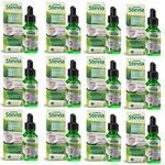 Bliss of Earth 12X30ml Original 99.8% REB-A Stevia Liquid Drops, Glycerine Free Keto Sugarfree Sweetener in Glass Bottle