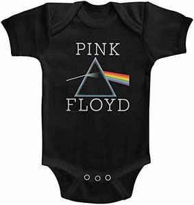 Pink Floyd Prism Black Infant Baby Creeper Snapsuit Romper