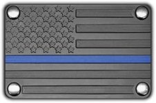 Milspin Thin Blue Line Metal Morale