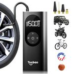 Electric Air Pump For Bike With Gauge