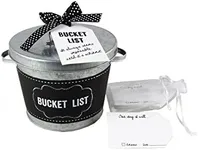 Young's Inc Couple Bucket List Bucket - 7-Inch Tin Bucket - House Warming Gifts for New Home - Wedding Gift for for Couple