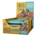 Fulfil Vitamin and Protein Bars (15 x 40g Bars) — Chocolate Salted Caramel Flavour — 15g High Protein, 9 Vitamins, Low Sugar