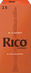 Rico RCA2525 2.5 Strength Clarinet Reeds Set