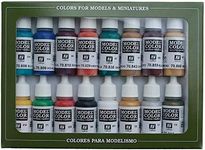 Vallejo Medieval Colors Paint Set, 