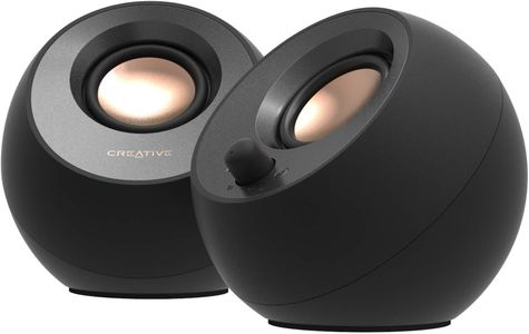 Creative Pebble V3 Desktop Speakers – Black USB-C Powered Stereo