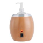 Master Massage 8oz Single Bottle Oil Warmer & Heater, Brown