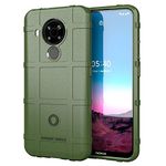 Dinglijia Designed for Nokia 5.4 Case, Military Grade Shockproof Protection, Drop-Tested Cover and Camera Lens Protection Shiled Phone Case for Nokia 5.4 HD Green