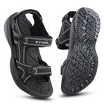 FUEL Sandals & Floaters for Mens & Boys Comfortable & Lightweight Dailywear, Anti-Skid Flexible & Breathable for Running, Walking Stylish Casual Sandal for Outdoor Footwear For Gents (Yuva)