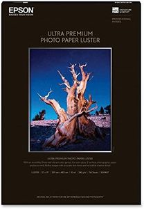Epson Ultra Premium Photo Paper Luster (13x19 Inches, 50 Sheets) (S041407)