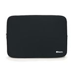 WAYTEX 15.6 inch Soft Neoprene Laptop Sleeve Case - Black - 71003