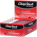 Chapstick Classic Strawberry Lipbalm SPF10 Pack of 24