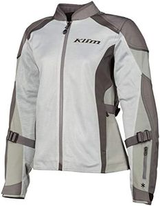 KLIM Avalon Motorcycle Jacket Women's Small Monument Gray - Cool Gray