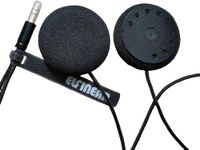ELFINEAR Acoustix Elite Helmet Speakers, Black, 45mm Dynamic Drivers, HiFi Crystal Copper Wire, 3.5mm AUX Compatible with Most Communicators (ACOUSTIX Elite 45MM)