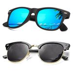 KALIYADI Polarized Sunglasses for Men and Women Unisex Sun glasses UV Blocking Lightweight