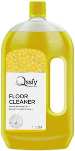 Qssiy Surface Cleaners and floor cleaners liquids 1 Liter, Bathroom Surface Cleaning Liquid, Non-Toxic, Skin Friendly, Tiles cleane 1 Liter (Lemon)