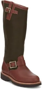 Chippewa Women's Sunjo 15" Pull-On, Knee-High, Hunting Snake Boot, Oro Russett - 10 M
