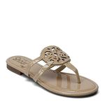 Circus NY by Sam Edelman Women's Canyon Flat Sandal, Almond, 6