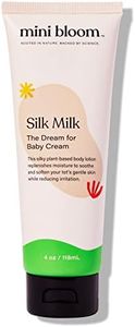 Mini Bloom Baby Moisturizing Cream Silk Milk Organic, and Hypoallergenic with Apricot Kernel Oil, Aloe Leaf, and Calendula Flower Extract - 4 oz.