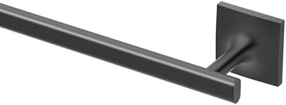 Gatco 5581MX Waterline Towel Bar, 18 Inch, Matte Black