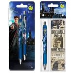 Harry Potter 3 Gel Pen with Bookmark Set