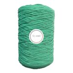 Crochela Cotton Yarn 6 Ply Hand Knitting Yarn/Needle Knitting Yarn/Soft Fingering Crochet Hook Yarn Thread (Weight : 200 Grams | Length : 200 Meters | Thickness : 2 MM) (Teal)