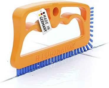 Fuginator Scrub Brush for Tile and Grout: Stiff Nylon Bristle Scrubbing Brush - Bathtub and Shower Scrubber for Floor Joints and Tile Seams - Cleaning Brushes and Supplies for Bathroom and Kitchen