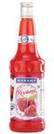 Manama Raspberry Syrup | Mixer for Mocktails, Cocktails, Drinks, Juices, Beverages | Non Alcoholic Mix 750ML Bottle