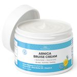 Arnica Cream for Bruising and Swelling: Arnica with Vitamin K, Coconut & Shea Butter, Moisturizing Face & Body Cream for Sensitive Skin