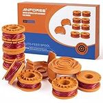 anforee Strimmer Spool Line for Worx, Auto Edger Spools Replacement Compatible for Worx Weed Eater Trimmer Line Refills 10ft 0.065 inch (10Pcs)