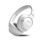 JBL Tune 770NC Wireless Over Ear ANC Headphones with Mic, Upto 70 Hrs Battery, Speed Charge : 5 min Charge Gives up to 3H of Playback, Customized EQ, Google Fast Pair, Dual Pairing, BT 5.3 (White)