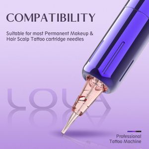EZ Tattoo Lola Air Wireless Tattoo Machine Kit – Purple Set