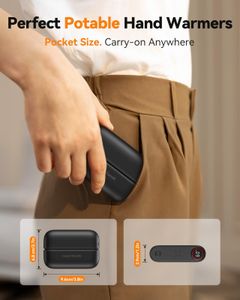 Rechargeable Hand Warmers – 8000mAh Portable Electric Heater