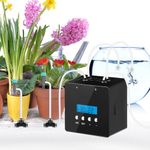 Automatic Plant Waterer Indoor Automatic Watering System Plant Watering Devices Indoor Auto drip Irrigation System with Timer for 20 Potted Plants, 2 Pumps Balcony Automatic Plant Watering Device