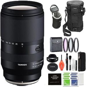 Tamron 18-300mm f/3.5-6.3 Di III-A VC VXD Lens for FUJIFILM X with Advanced Accessory and Travel Bundle (Tamron USA 6-Year Warranty) Tamron 18-300 Fuji x