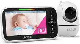 UKSUP Baby Monitor with Camera and 