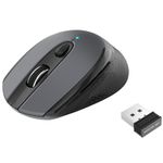 Wireless Mouse for Laptop, 7 Efficient Buttons, 2.4GHz with USB Mini Receiver, Silent Comfortable Design, 1200 DPI Optical Tracking for Laptop PC Computer Tablets Windows Linux, Gray