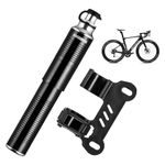 ROCKBROS Mini Bike Pump 110 PSI High Pressure Fits Presta and Schrader Valve Bicycle Pump with Bracket