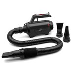 Dog Dryer High Velocity Professional Dog/Pet Grooming Negative ions Force Dryer/Blower (SMD-06P) (Black)